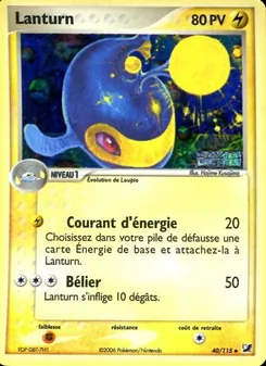 Lanturn 40/115 — Unseen Forces / Unseen Forces Unown Collection