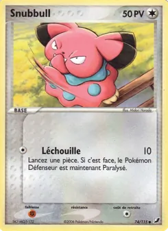 Snubbull 74/115 — Unseen Forces / Unseen Forces Unown Collection