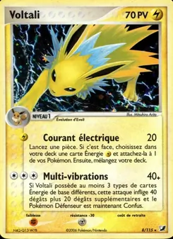 Voltali 8/115 — Unseen Forces / Unseen Forces Unown Collection