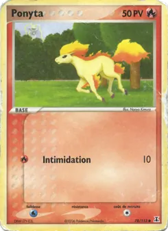 Ponyta 78/113 — Delta Species