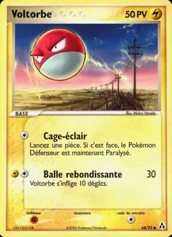 Voltorbe 68/92 — Legend Maker