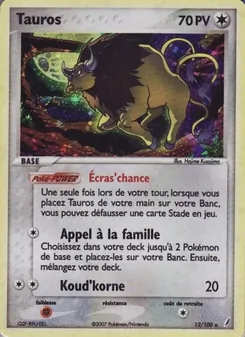 Tauros 12/100 — Crystal Guardians