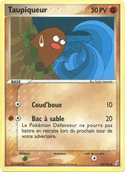 Taupiqueur 50/100 — Crystal Guardians