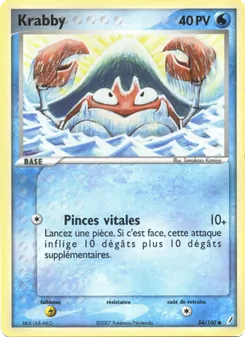 Krabby 54/100 — Crystal Guardians