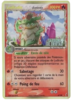 Ludicolo δ 6/100 — Crystal Guardians