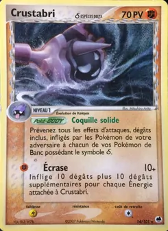 Crustabri δ 14/101 — Dragon Frontiers