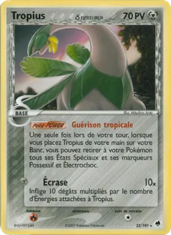 Tropius δ 23/101 — Dragon Frontiers