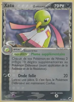 Xatu δ 25/101 — Dragon Frontiers