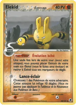 Elekid δ 48/101 — Dragon Frontiers