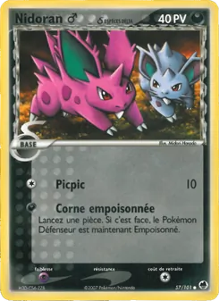 Nidoran ♂ δ 57/101 — Dragon Frontiers