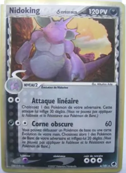 Nidoking δ 6/101 — Dragon Frontiers