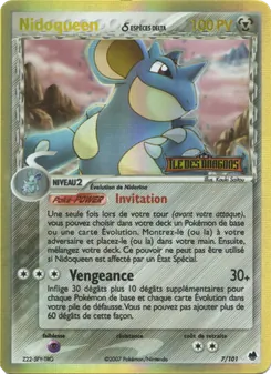 Nidoqueen δ 7/101 — Dragon Frontiers
