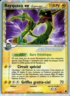 Rayquaza ex δ 97/101 — Dragon Frontiers