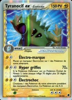 Tyranocif ex δ 99/101 — Dragon Frontiers