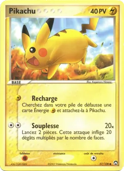 Pikachu 57/108 — Power Keepers