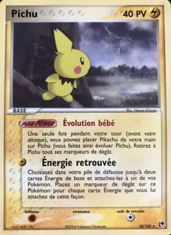Pichu 20/100 — Sandstorm