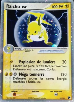Raichu ex 98/100 — Sandstorm