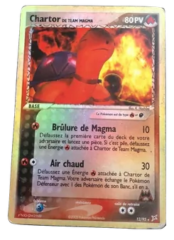 Chartor de Team Magma 12/95 — Team Magma vs Team Aqua