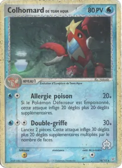 Colhomard de Team Aqua 14/95 — Team Magma vs Team Aqua