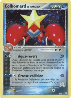 Colhomard de Team Aqua 2/95 — Team Magma vs Team Aqua
