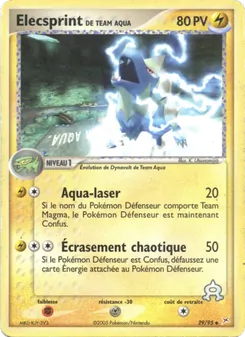 Elecsprint de Team Aqua 29/95 — Team Magma vs Team Aqua