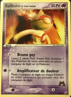 Balbuto de Team Magma 32/95 — Team Magma vs Team Aqua