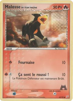 Malosse de Team Magma 62/95 — Team Magma vs Team Aqua