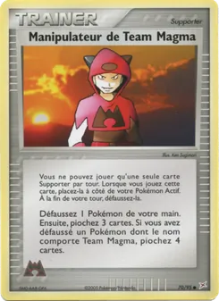 Manipulateur de Team Magma 70/95 — Team Magma vs Team Aqua