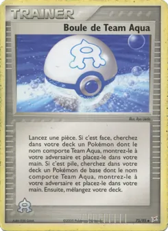 Boule de Team Aqua 75/95 — Team Magma vs Team Aqua
