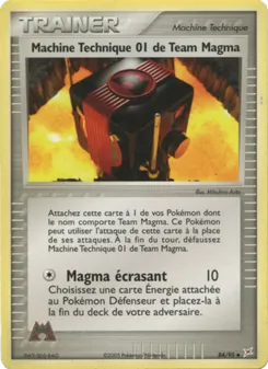 Machine Technique 01 de Team Magma 84/95 — Team Magma vs Team Aqua
