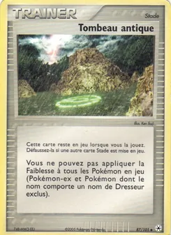 Tombeau antique 87/101 — Expedition Base Set / Hidden Legends / Sandstorm / Team Magma vs Team Aqua