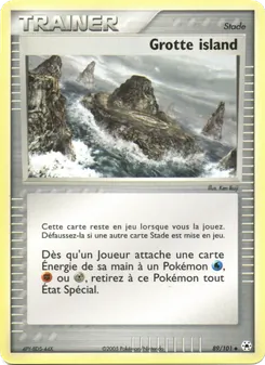Grotte island 89/101 — Deoxys / Emerald / Expedition Base Set / FireRed & LeafGreen / Hidden Legends / Sandstorm / Team Magma vs Team Aqua / Team Rocket Returns