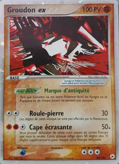 Groudon ex 93/101 — Hidden Legends