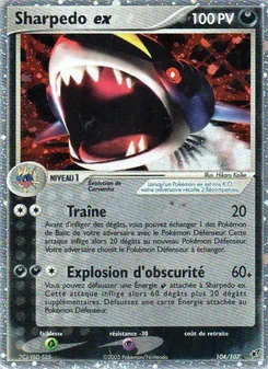 Sharpedo ex 104/107 — Deoxys