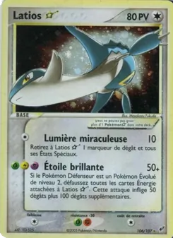 Latios ☆ 106/107 — Deoxys
