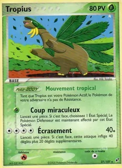 Tropius 27/107 — Deoxys