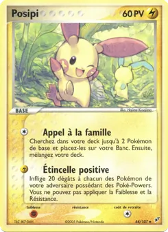 Posipi 44/107 — Deoxys / Emerald / FireRed & LeafGreen / Hidden Legends / Unseen Forces