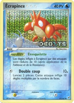 Écrapince 57/107 — Deoxys