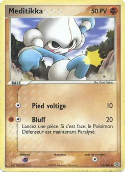 Méditikka 55/106 — Deoxys / Emerald / Expedition Base Set / FireRed & LeafGreen / Hidden Legends / Sandstorm / Team Magma vs Team Aqua / Team Rocket Returns