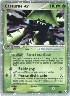 Cacturne ex 91/106 — Emerald