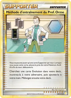 Méthode d'entraînement du Prof.Orme 100/123 — HeartGold SoulSilver