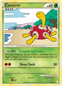 Caratroc 11/123 — HeartGold SoulSilver