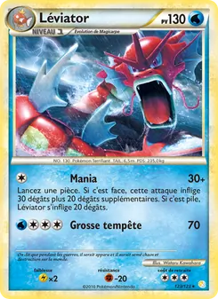 Léviator 123/123 — HeartGold SoulSilver
