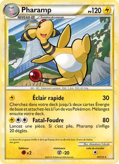 Pharamp 14/123 — HeartGold SoulSilver