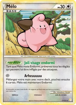 Mélo 17/123 — HeartGold SoulSilver / Undaunted / Unleashed