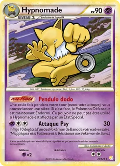 Hypnomade 23/123 — HeartGold SoulSilver