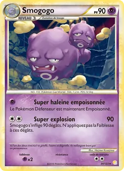 Smogogo 34/123 — HeartGold SoulSilver