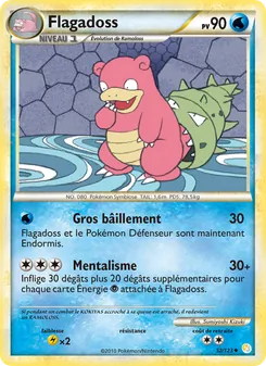Flagadoss 52/123 — HeartGold SoulSilver