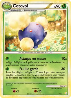Cotovol 6/123 — HeartGold SoulSilver