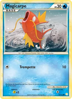 Magicarpe 72/123 — HeartGold SoulSilver